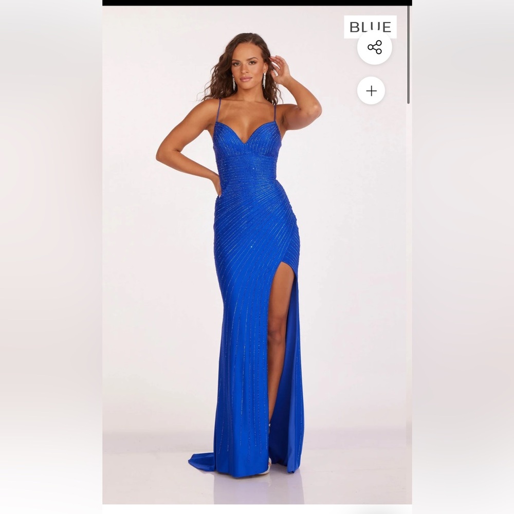 Blue Abby Paris Prom Dress